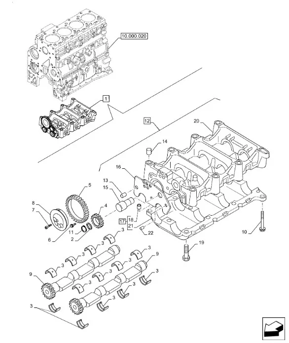 504088119 - Вал-шестерня