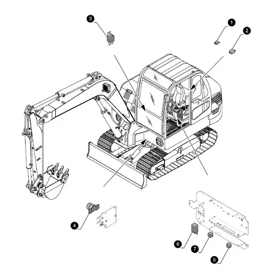 340005070 - Реле токораспределительной коробки