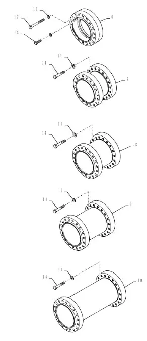 87473501 - втулка проставочная
